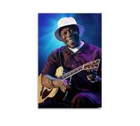 CLHWWPY Buddy Guy Great Singer Retro Music Album Cover Canvas Poster Wall Art Decorative Painting Bedroom Painting Posters 08x12inch(20x30cm) Unframe-style