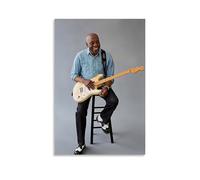 CLHWWPY Buddy Guy Great Singer Retro Music Album Cover Canvas Poster Wall Art Decorative Painting Bedroom Painting Posters 12x18inch(30x45cm) Unframe-style