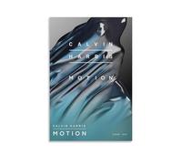 CLHWWPY Calvin Harris Great Singer Retro Music Album Cover Canvas Poster Wall Art Decorative Painting Bedroom Painting Posters 12x18inch(30x45cm) Unframe-style