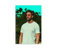 CLHWWPY Calvin Harris Great Singer Retro Music Album Cover Canvas Poster Wall Art Decorative Painting Bedroom Painting Posters 20x30inch(50x75cm) Unframe-style