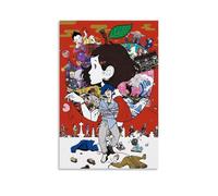 CLHWWPY The Night Is Short, Walk on Girl Hot-Blooded Anime And Dynamic Anime Canvas Poster Wall Art Decorative Painting Bedroom Painting Posters 12x18inch(30x45cm) Unframe-style