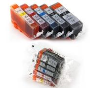 CLI-521 / PGI-520 Canon Compatible Multipack - 1 Full Set of 5 Ink Cartridges for Canon Pixma IP3600 IP4600 IP4700 MP540 MP560 MP620 MP630 MP640 MX860 MX870 MP980 and MP990 printers (contains 1x PGI-520BK, 1x CLI-521BK, x1 CLI-521C, x1 CLI-521M, x1 CLI-521Y) Fully Chipped and Ready To Use!