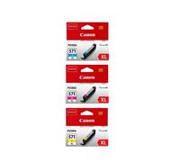 CLI-571XL - 3 Ink Cartridges Pack (Cyan Magenta Yellow)
