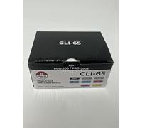 CLI-65 Ink Cartridges with Chip for PIXMA PRO 200 Printer - Compatible with Canon CLI-65 CLI65 Ink Cartridge Replacement for PIXMA PRO-200S Printer, 8 Color Pack (1BK, 1C, 1M, 1Y, 1PM, 1PC, 1GY, 1LGY)