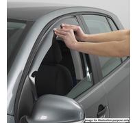 CLI0033777 Front Right Left Wind Deflectors 2 Pieces Smoked Rain Guard Climair