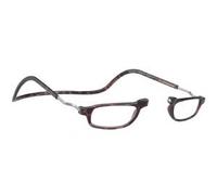 Clic Base Tortoishell Magnetic Connection Readers -Strength +2.00