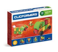 Clicformers Basic 70 PCS Set Building Blocks Construction and Building Toy Set Ages 4 Years + Multi Colour