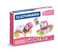 Clicformers 805001 Flower Set, Pastel-Coloured
