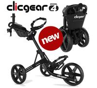 Clicgear Model 4.0 Matt Black Manual Golf Trolley