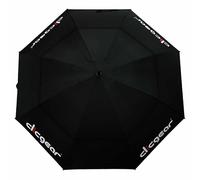 CLICGEAR 68" VENTED TOUR GOLF UMBRELLA - BLACK