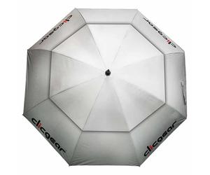 CLICGEAR 68" VENTED TOUR GOLF UMBRELLA - SILVER