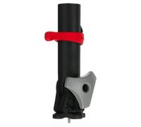 Clicgear Deluxe Adjustable Umbrella Holder, Black/Grey | Heavy-Duty Weather Protection Pushcart Attachment with Secure Multi-Angle Position Adjuster for Rain & Sun Shade