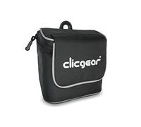 Clicgear Golf Trolley Accessory Bag, Black/White, 6" x 3.5"
