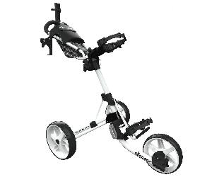 CLICGEAR MODEL 4.0 GOLF TROLLEY - WHITE +FREE GIFT PACK