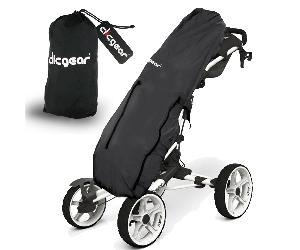 CLICGEAR OVERSIZE / WATERPROOF GOLF BAG RAIN COVER / GENUINE CLICGEAR - BLACK