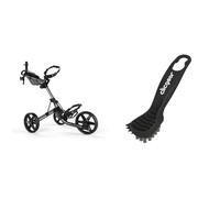 Clicgear Unisex 4.0 4 0 Trolley Silver, Silver, One Size UK Clicear Club Brush