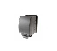 Click Scolmore Aquip Weatherproof Single 1 Gang Enclosure (Unfurnished) IP66 - OA501AG