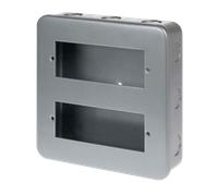 Click CL512 Metal Clad 2 Tier MiniGrid Unfurnished Plate 12 Apertures