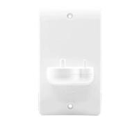 Click Cma102 Mode In-Wall Tootbrush Charger (2 Gang)