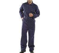CLICK COTTON DRILL BOILERSUIT NAVY BLUE 40