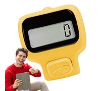 Click Counter, Finger Counter Clicker | Digital Clicker Counter with LED Light | Portable Lightweight Digital Clicker for Knitting, Crochet, Coaching, Lathe