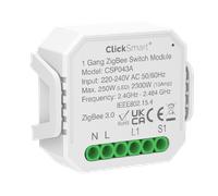 Click CSP043A Smart Plus 10A 1 Gang Smart Switching Receiver