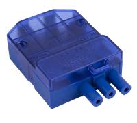Click CT115F 3 Pole Female Push Fit Connector with Loop