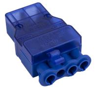 Click CT205M 4 Pole Male Push Fit Connector