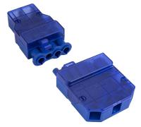 Click CT215C 4 Pole Complete Push Fit Connector with Loop
