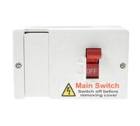Click DB701 80A Fused Main Switch (80A HRC Fuse Fitted) - Lockable