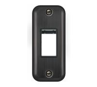 Click Deco Plus DPBZ471BK 1G MiniGrid Unfurnished Architrave Plate - Matt Bronze (Black)