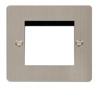 Click Define FPSS311 Flat Plate Twin New Media Unfurnished Plate - Stainless Steel