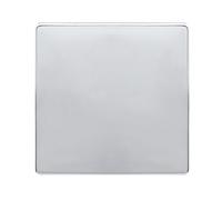 Click Definity Complete SFCH060 1 Gang Blank Plate - Polished Chrome Cover Plate