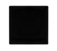 Click Definity Complete SFMB060 1 Gang Blank Plate - Metal Black Cover Plate