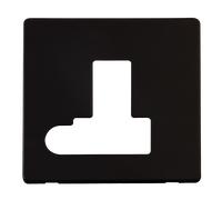 Click Definity SCP151MB 13A Fuse Switched Connection Unit with Flex Outlet Cover Plate - Metal Black