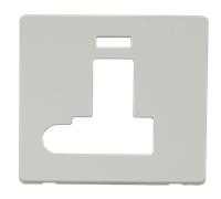 Click Definity SCP152PW 13A Fuse Switched Conn. Unit with Flex Outlet & Neon Cover Plate - Polar White