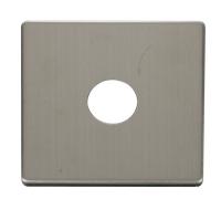 Click Definity SCP221SS 1 Gang Toggle Switch Cover Plate - Stainless Steel