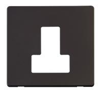 Click Definity SCP251BK 13A Fuse Switched Connection Unit Cover Plate - Black