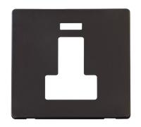 Click Definity SCP252BK 13A Fuse Switched Connection Unit with Neon Cover Plate - Black