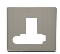 Click Definity SCP351SS 13A Fuse Switched Conn. Unit with Flex Outlet (Lockable) Cover Plate - Stainless Steel