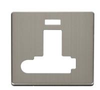 Click Definity SCP352SS 13A Fuse Switched Conn. Unit with F/O & Neon (Lockable) Cover Plate - Stainless Steel