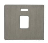 Click Definity SCP423SS 20A DP Switch with Neon Cover Plate - Stainless Steel