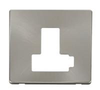 Click Definity SCP451BS 13A Fuse Switched Connection Unit (Lockable) Cover Plate - Brushed Stainless