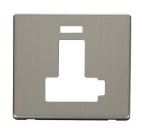 Click Definity SCP452SS 13A Fuse Switched Conn. Unit with Neon (Lockable) Cover Plate - Stainless Steel