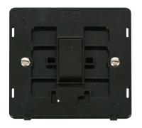 Click Definity SIN011BK 10AX 1 Gang 2 Way Switch Insert - Black