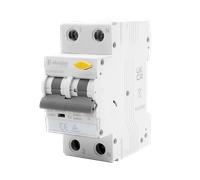 Click Elucian CU2RCBO50C Double Pole 6kA C Curve 50A RCBO 30mA A Type
