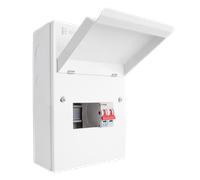 Click Elucian GUEB5MS3 5 Way Metal Garage Unit with 100A Mains Switch (3 Free Ways)