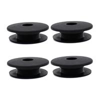 Click&Fit 5pcs Car Mat Clips, Strong fixation for Vauxhall Chevy Buick GM Opel Audi & many brands - Round Plastic Floor Fastener replases 13142011 13142012, Black