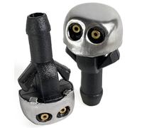 Click&Fit Windscreen Washer Nozzles Compatible with Mercedes 1968-1989 R107 450SL 560SL 380SL, W123 300D 240D 280E, W114 280/250, W123, W115 300/240/230/220 - Screen wash Wiper Spray Jets 1078600147