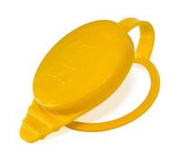Click&Fit Windscreen Washer Reservoir Cap compatible with Nissan Navara Pathfinder 2005-2015, Terrano 2 1993-2006 - Car Water Tank Bottle Cap replaces 289137F001, Yellow